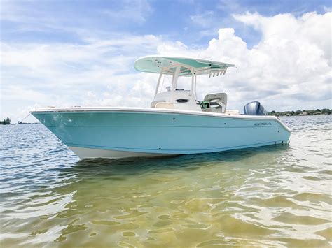 2017 22'3" Used Cobia 220 Center Console Center Console Fishing Boat For Sale - 64,995 - Moriches, New York. . Cobia 240 cc for sale